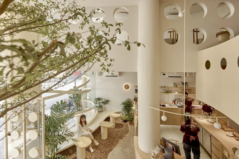 BIM Architecture | Vietnam Bird's Nest Cafe/Red5 studio+Ben Decor