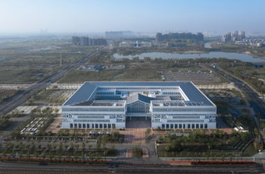 Feidong County Government Service Center Designed with BIM by Shanghai Huadu Construction (HDD)-BIM WORLD