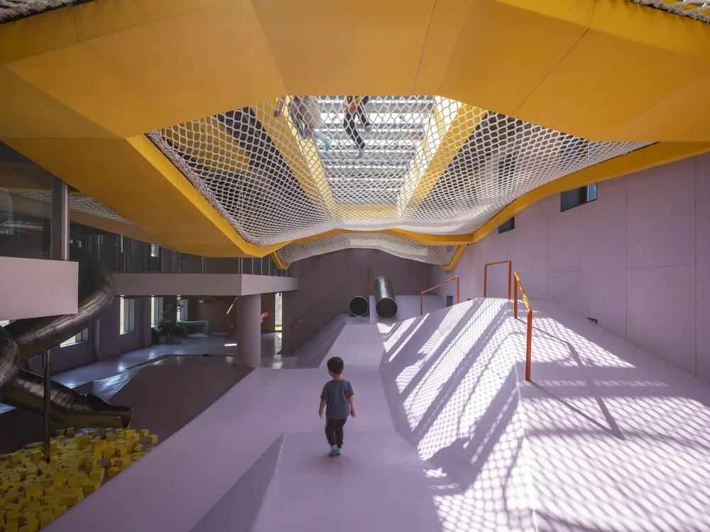 BIM Architecture | Hilltop and Pipe Slide: The Playscape Children's Growth Center/Unaware Architecture