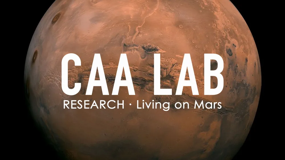 BIM Architecture | CAA LAB | Future Human Habitat | Mars, Here We Are!