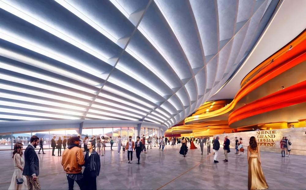 BIM Architecture | Shunde Opera House/Nordic Office of Architecture, Guangdong