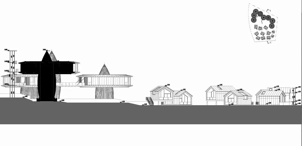 BIM Architecture | Growing Architecture - Greenland Annan Youyi Yunqi Boutique Hotel/PTA Shanghai Botao