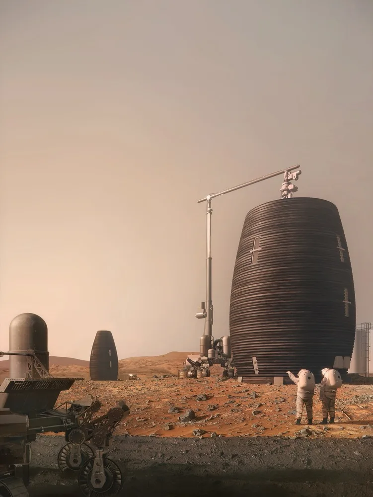 BIM Architecture | CAA LAB | Future Human Habitat | Mars, Here We Are!