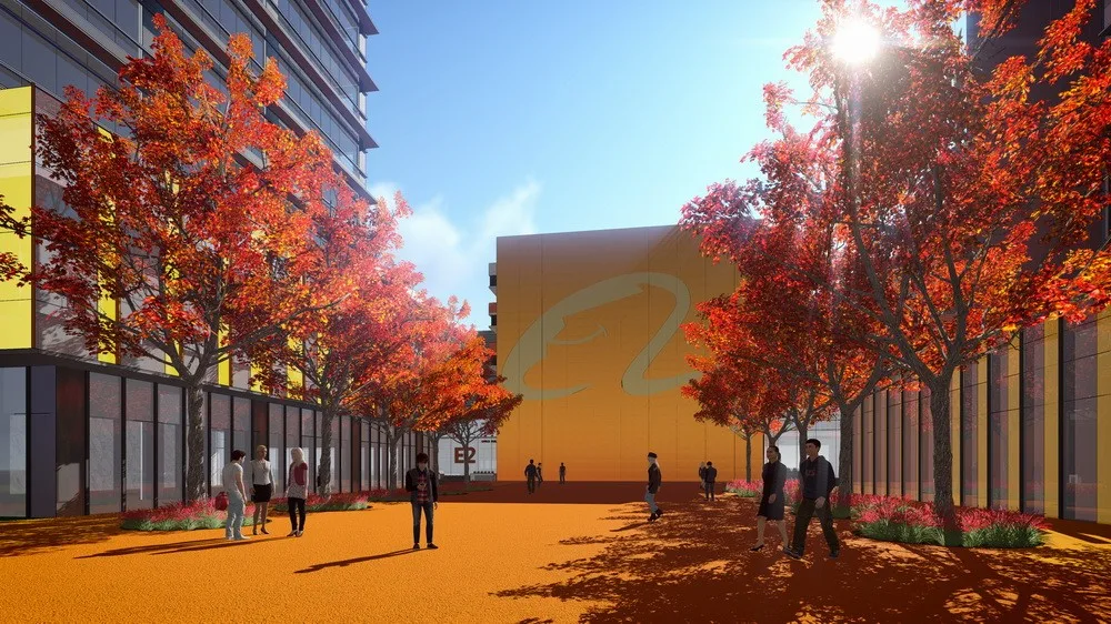 BIM Architecture | China's First Professional E-commerce Industrial Park: Cainiao Jinyi E-commerce Industrial Park/Zhubo Design · Beijing Company