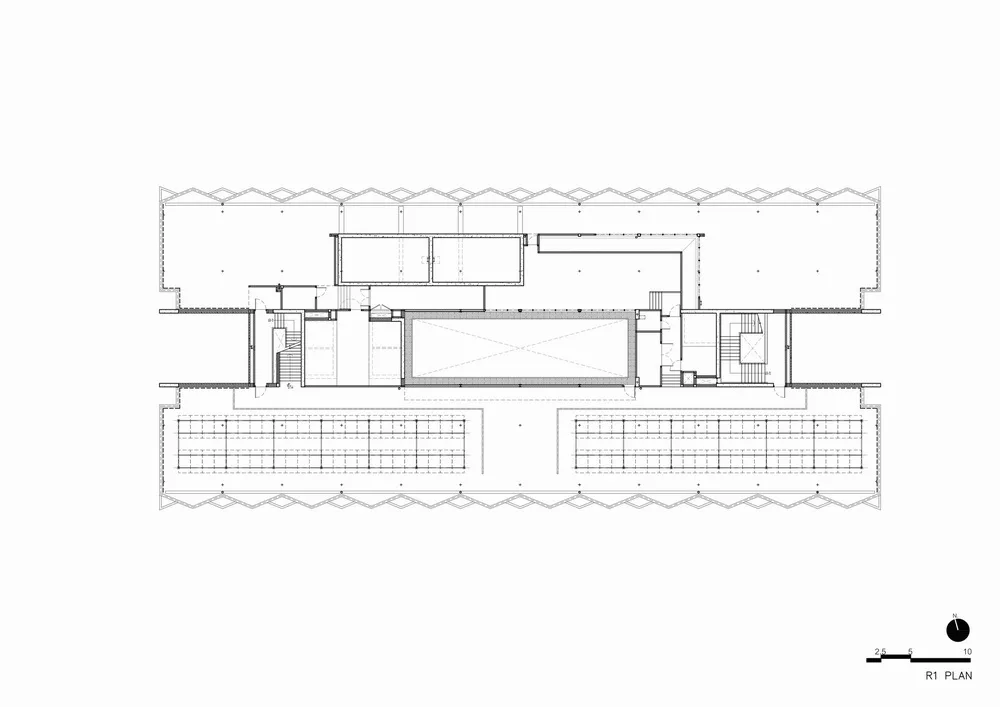 BIM Architecture | White Angel's Skyscraper Courtyard Dormitory Building/Plan Architect