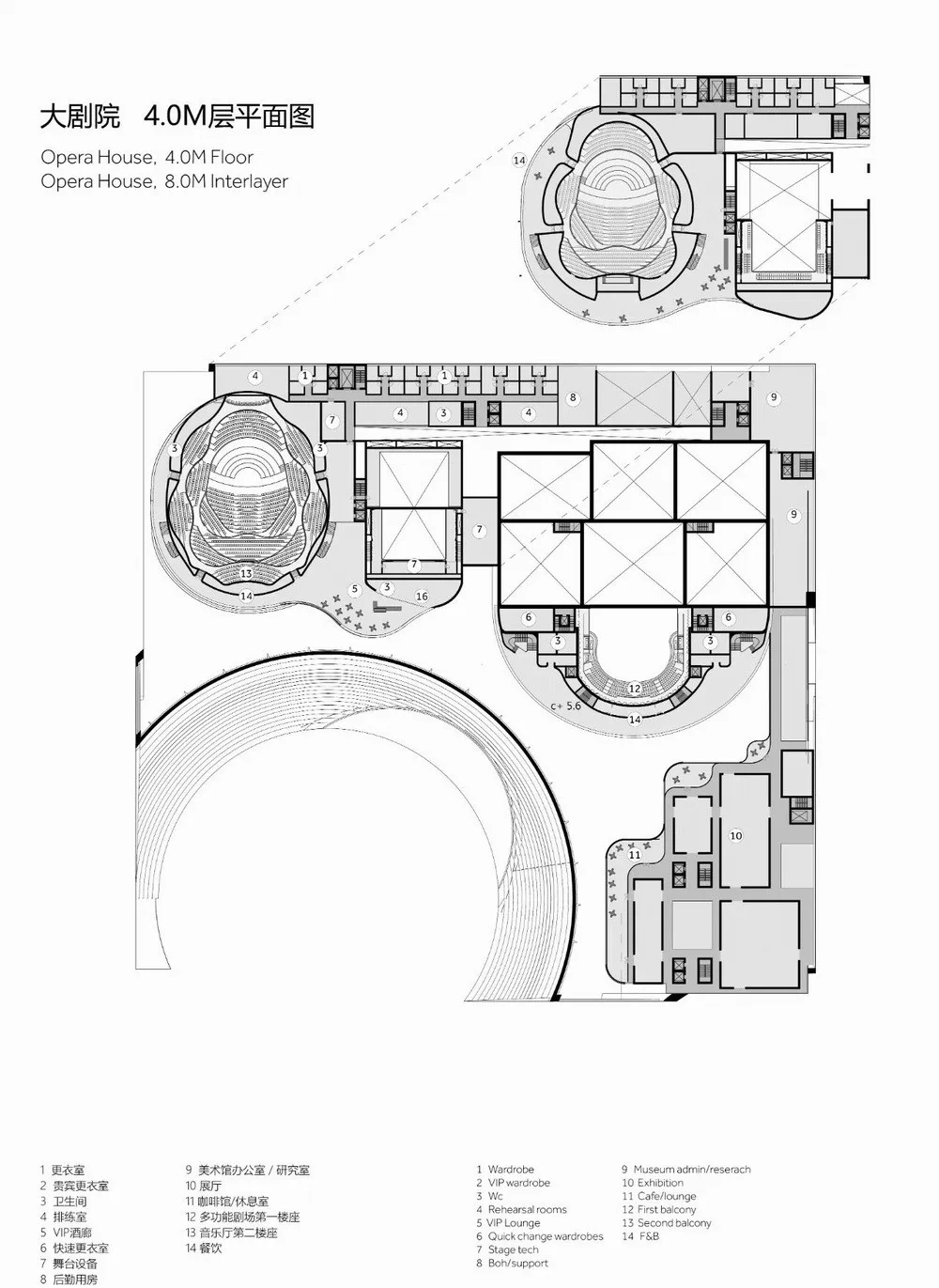 BIM Architecture | Shunde Opera House/Nordic Office of Architecture, Guangdong