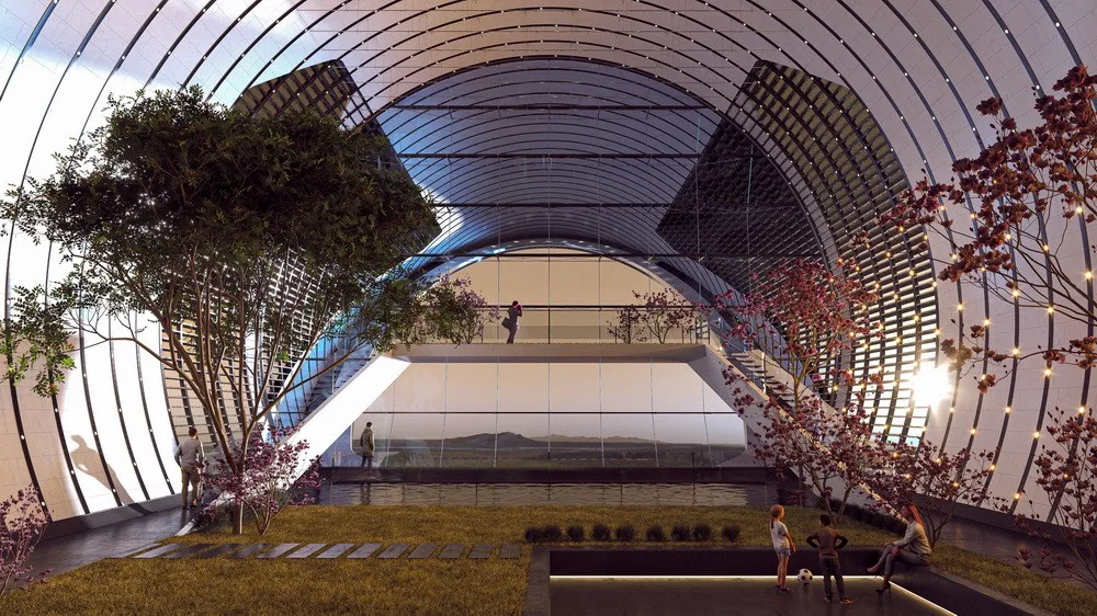 BIM Architecture | CAA LAB | Future Human Habitat | Mars, Here We Are!