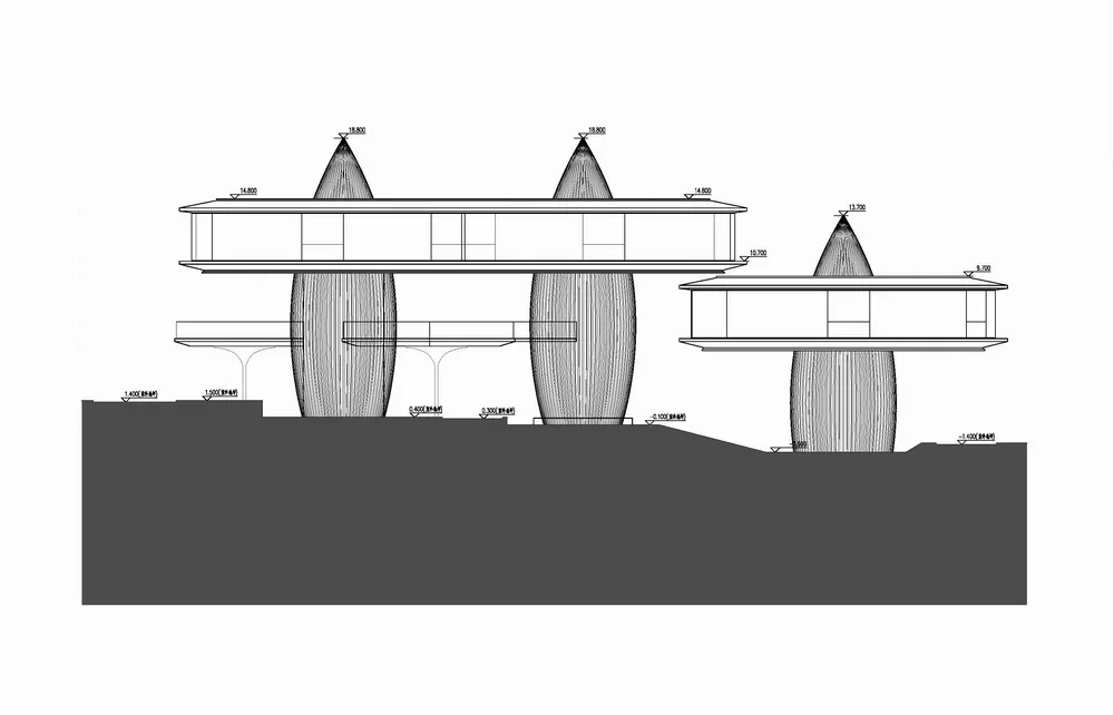 BIM Architecture | Growing Architecture - Greenland Annan Youyi Yunqi Boutique Hotel/PTA Shanghai Botao