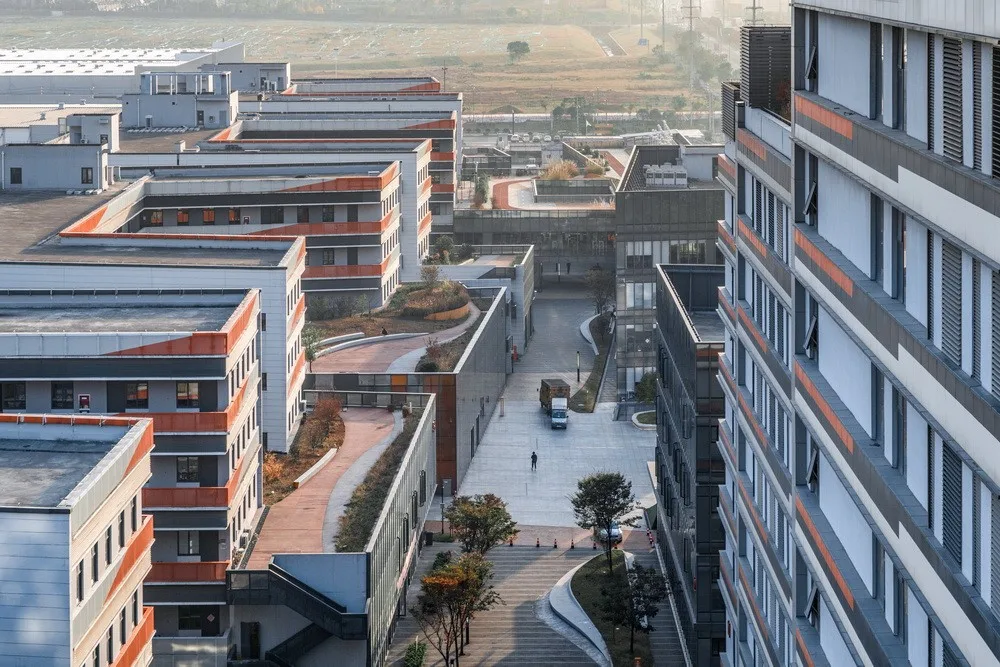 BIM Architecture | China's First Professional E-commerce Industrial Park: Cainiao Jinyi E-commerce Industrial Park/Zhubo Design · Beijing Company