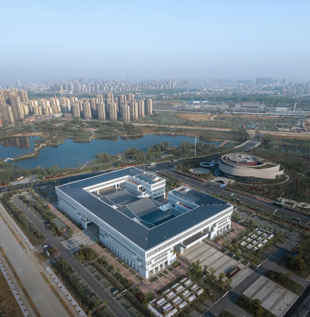 BIM Architecture | Feidong County Government Service Center/Shanghai Huadu Construction (HDD)