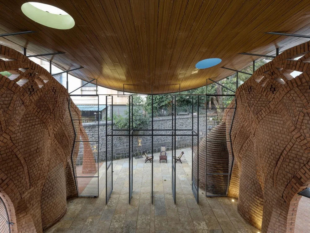 BIM Architecture | Red Oasis in Reinforced Cement/PMA Madhushhala