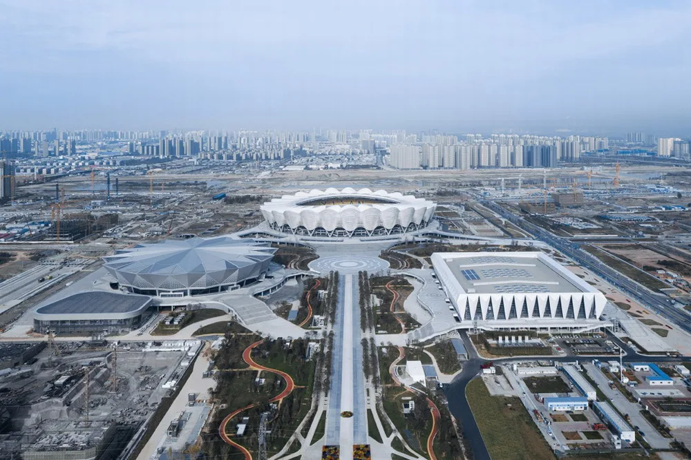 BIM Architecture | China Merchants Shekou Xi'an Silk Road Center/Shanghai Sanyi