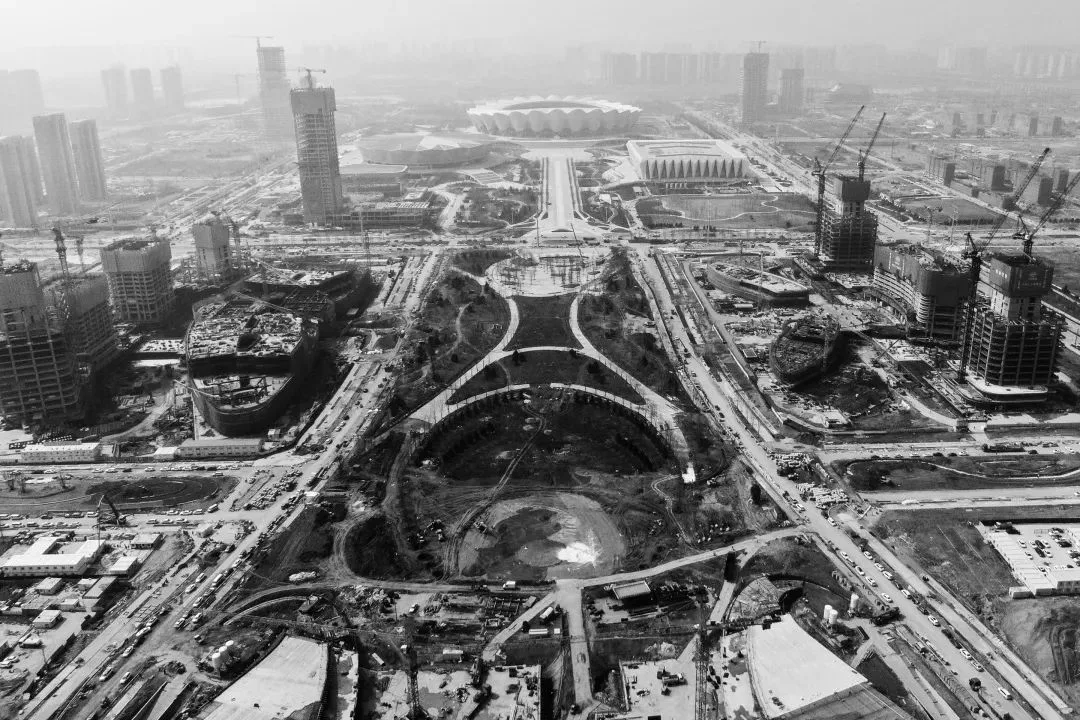 China Merchants Shekou Xi'an Silk Road Center | Olympic Sports Axis, Silk Road Gateway Built Like This