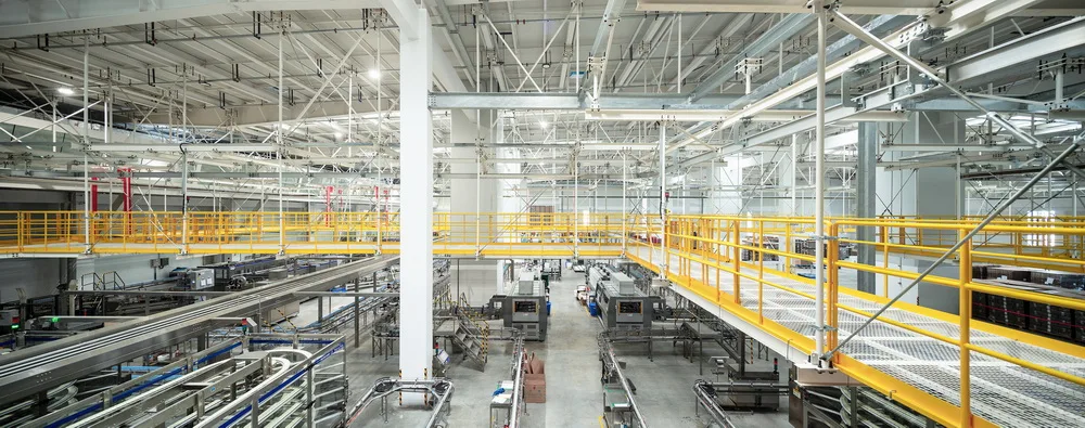 BIM architecture | Ordering soda is as simple as that! Vita Food and Beverage Production Center/ZZT Industrial Building