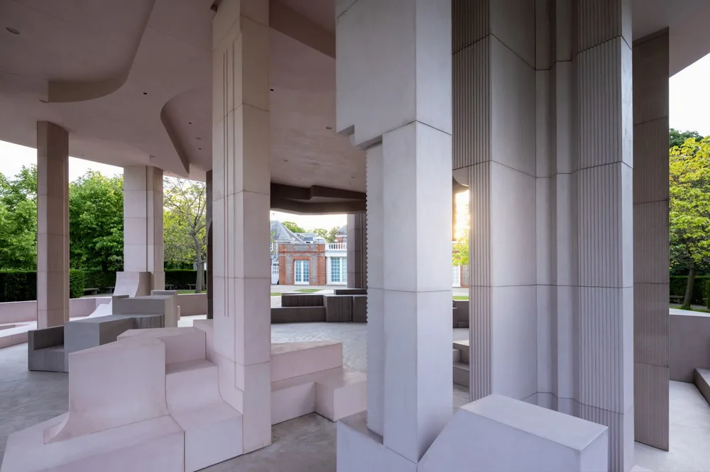 BIM Architecture | Serpentine Gallery released in 2021, a multicultural collection designed by South African designer Sumayya Vally