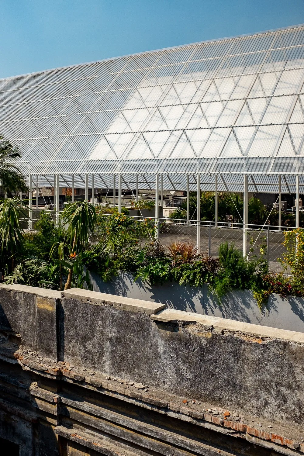 BIM Architecture | New Ideas for Building Protection - Adding a Roof to Old Structures/PRODUCORA Firm
