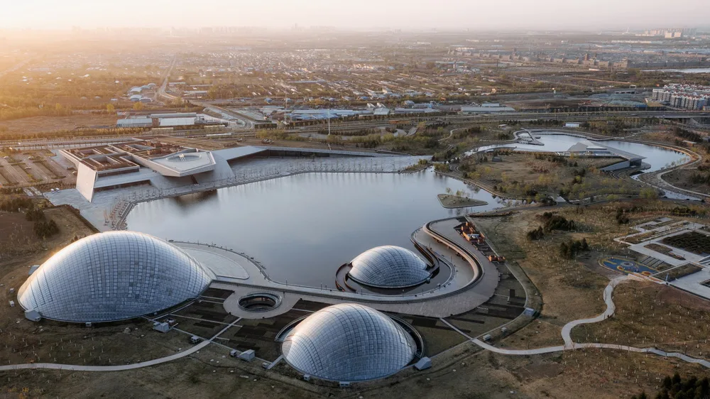 BIM Architecture | Taiyuan Dome Botanical Garden/DMAA, Shanxi