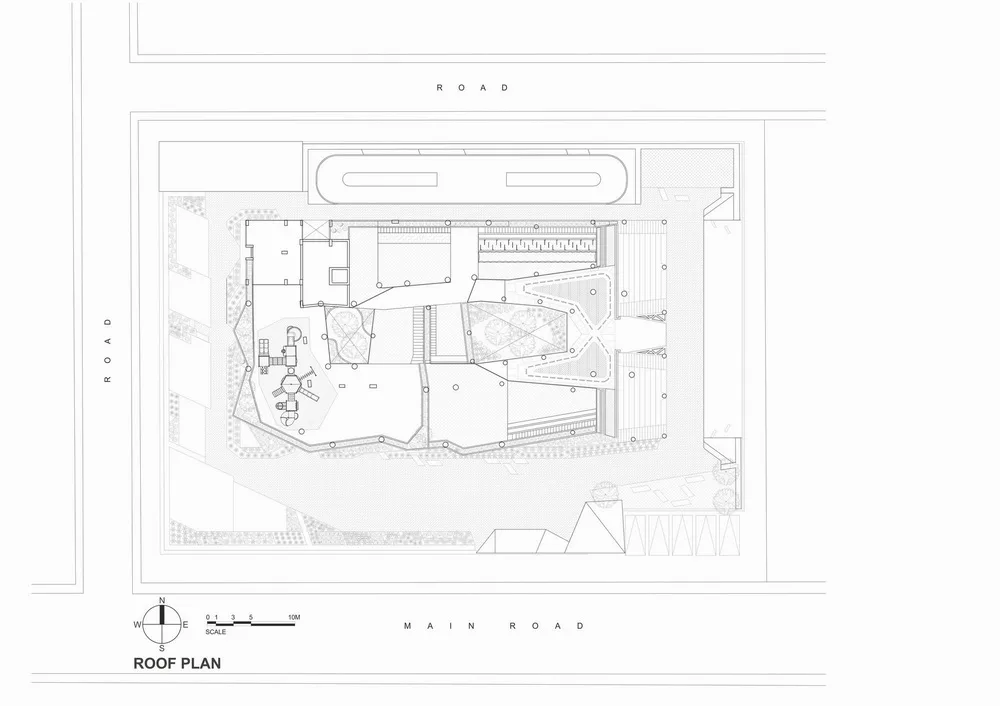 BIM Architecture | Inspired by the triangular cheese in cartoons! /SferaBlu Architects
