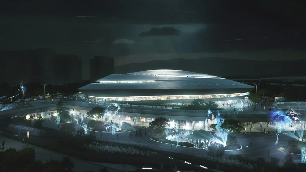 BIM Architecture | Hangzhou Beijingyuan Ecological Park and Esports Center/Zhongnan Architecture