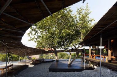 BIM Architecture: Transforming Abandoned Houses into an Artistic Restaurant by Atelier Ryo Abe-BIM WORLD