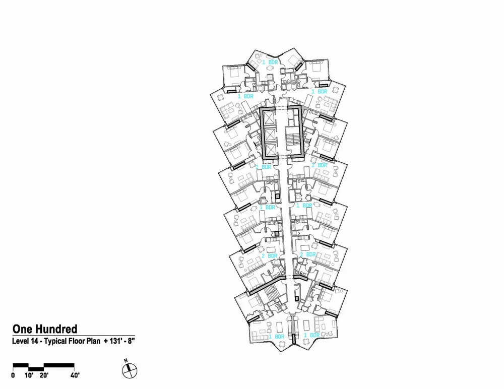 BIM Architecture | 'Sea Cucumber' Apartment Building: 100 King's Boulevard/Studio Gang