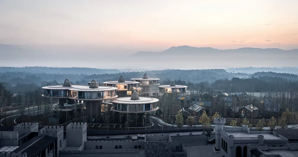 BIM Architecture | Growing Architecture - Greenland Annan Youyi Yunqi Boutique Hotel/PTA Shanghai Botao