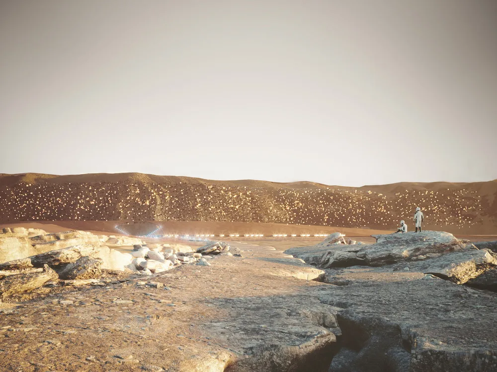 BIM Architecture | CAA LAB | Future Human Habitat | Mars, Here We Are!