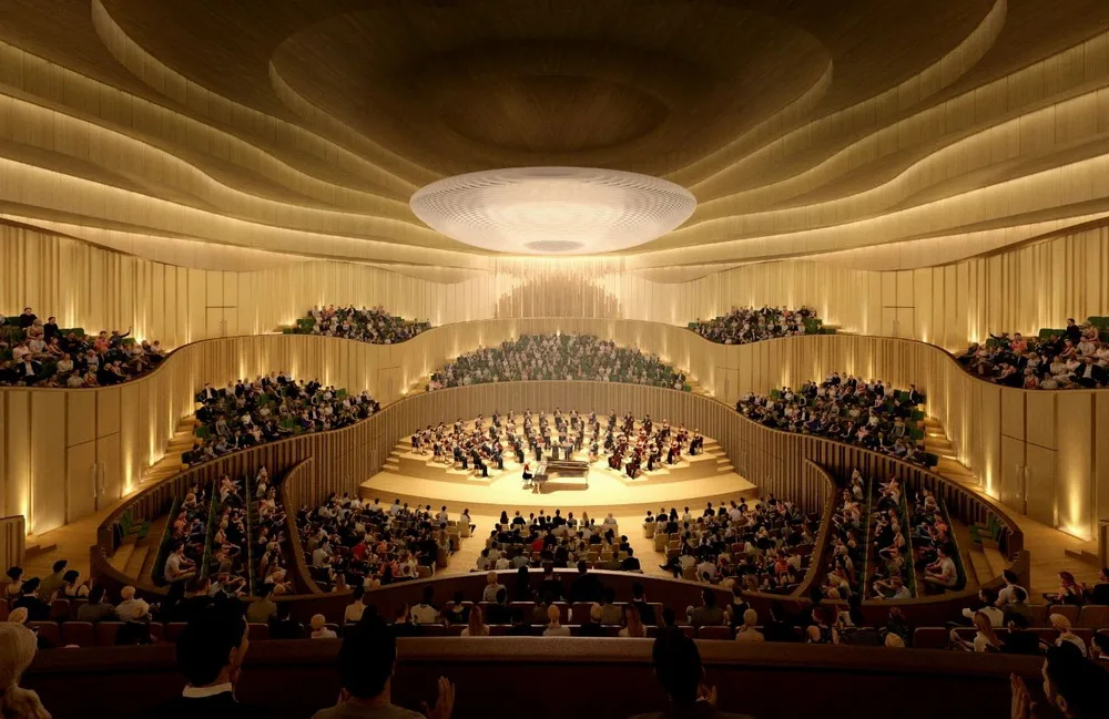 BIM Architecture | Shunde Opera House/Nordic Office of Architecture, Guangdong