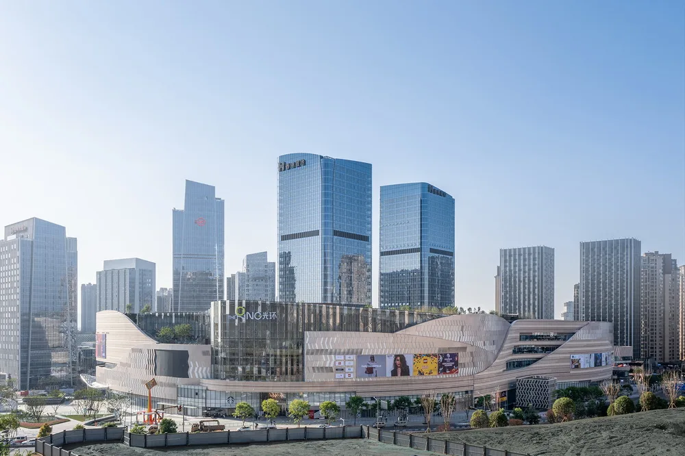 BIM Architecture | Hong Kong Land Chongqing Halo The Ring Shopping Park - PHA Paiang International Architectural Design