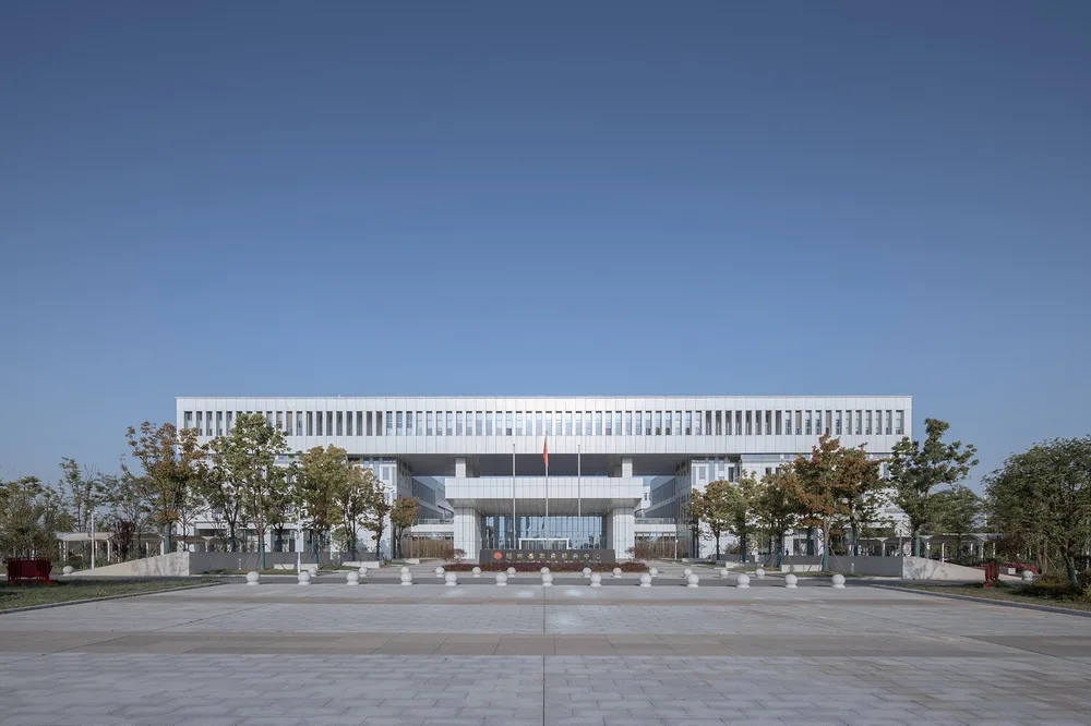 BIM Architecture | Feidong County Government Service Center/Shanghai Huadu Construction (HDD)