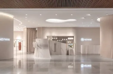 BIM Architecture and Interior Design Celebrating Women's Beauty: NEIWAI Flagship Store by Studiolite (SLT)-BIM WORLD
