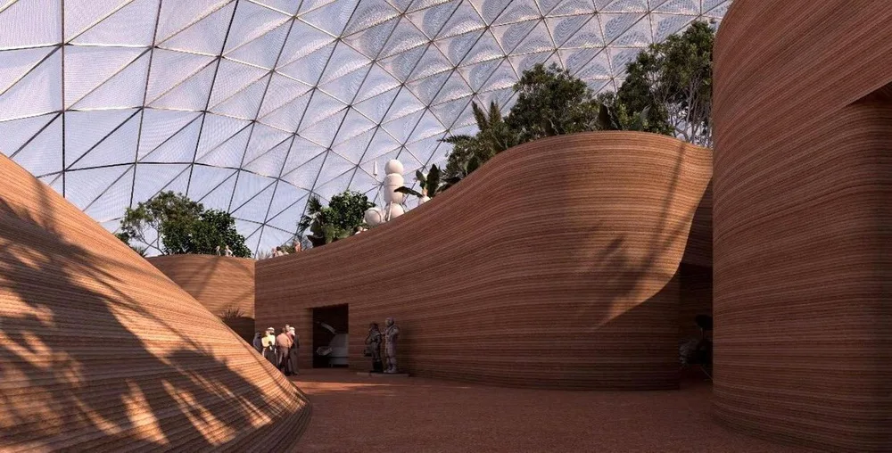 BIM Architecture | CAA LAB | Future Human Habitat | Mars, Here We Are!