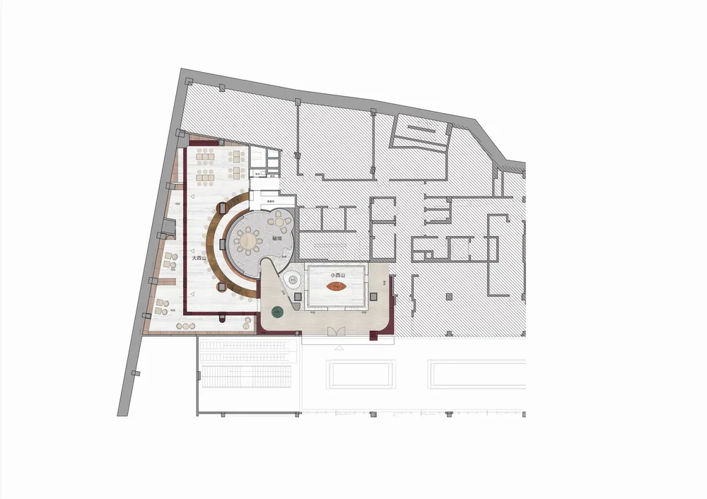 BIM Architecture | Hiding Dayou Mountain and Xiaoyou Mountain in the Red Street of Januville/Utopia Lab · Yu Ting