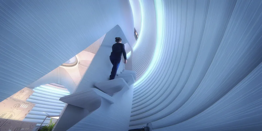 BIM Architecture | CAA LAB | Future Human Habitat | Mars, Here We Are!