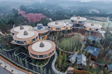 BIM Architecture Showcase: Greenland Annan Youyi Yunqi Boutique Hotel by PTA Shanghai Botao-BIM WORLD