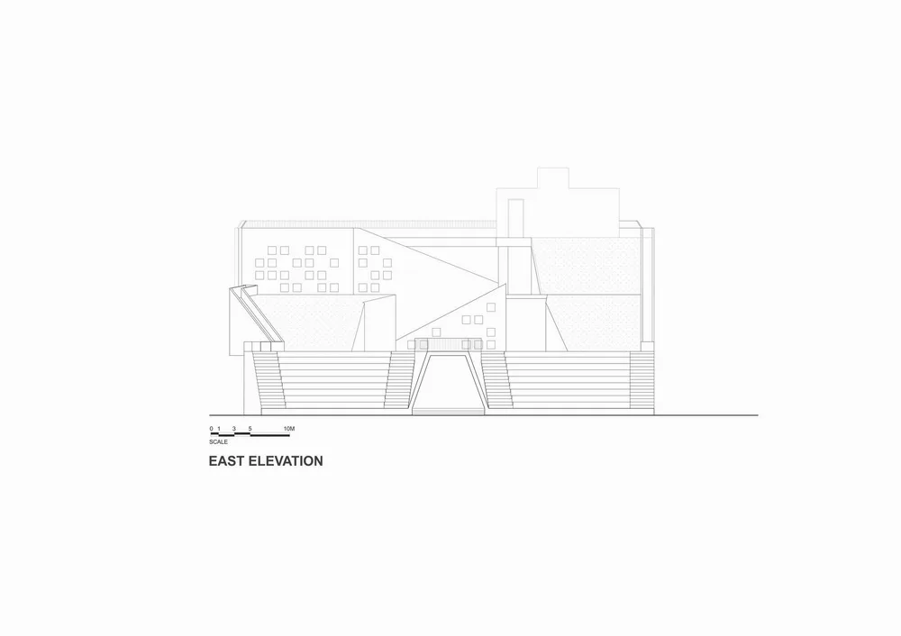 BIM Architecture | Inspired by the triangular cheese in cartoons! /SferaBlu Architects