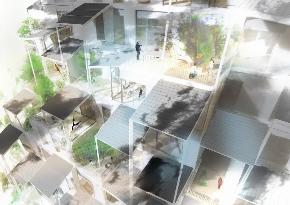 BIM Architecture | Taipei Rooftop Residential/Akihisa Hirata Architectural Design Firm