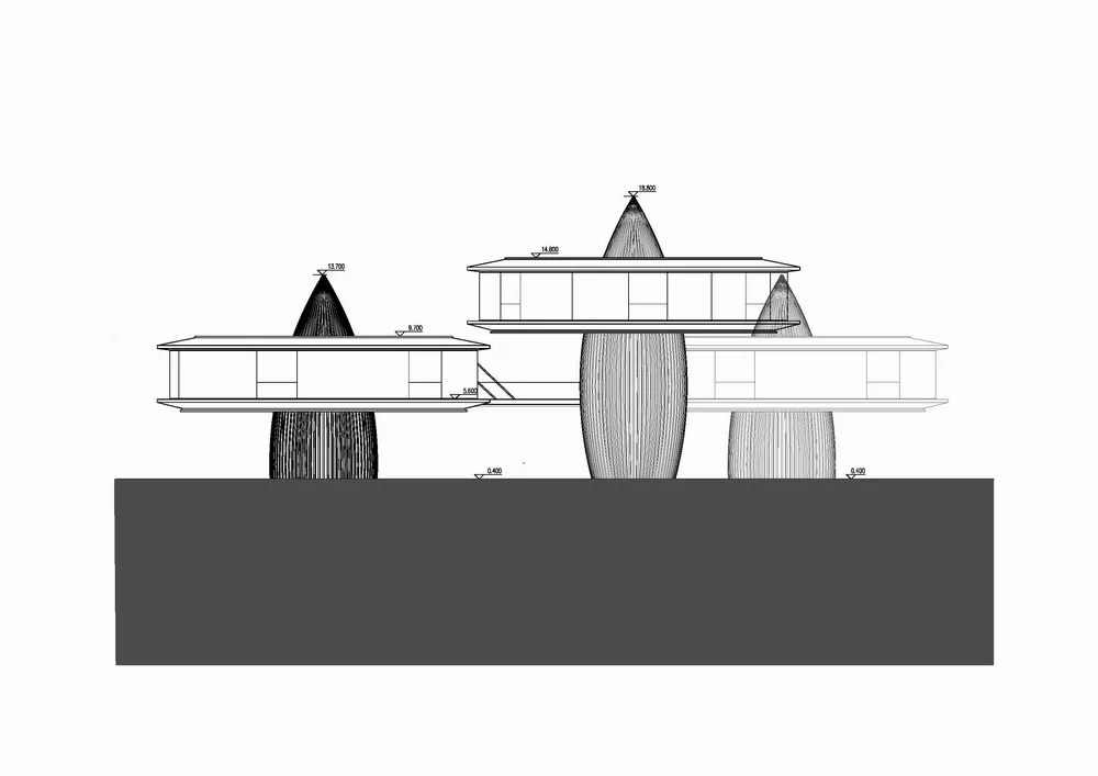 BIM Architecture | Growing Architecture - Greenland Annan Youyi Yunqi Boutique Hotel/PTA Shanghai Botao