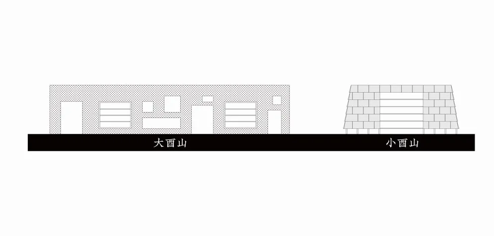 BIM Architecture | Hiding Dayou Mountain and Xiaoyou Mountain in the Red Street of Januville/Utopia Lab · Yu Ting