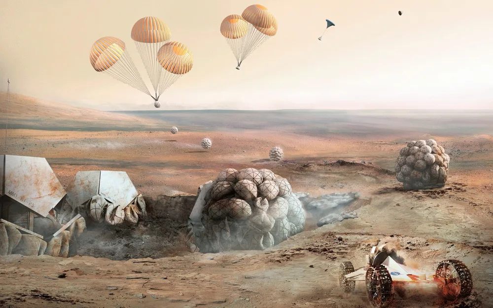 BIM Architecture | CAA LAB | Future Human Habitat | Mars, Here We Are!