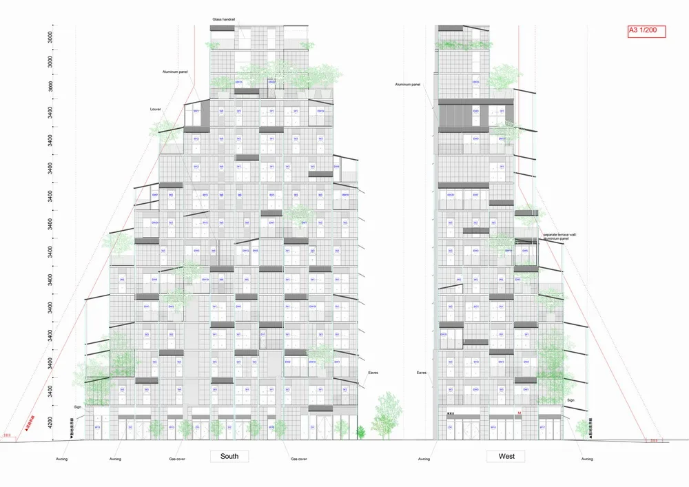 BIM Architecture | Taipei Rooftop Residential/Akihisa Hirata Architectural Design Firm