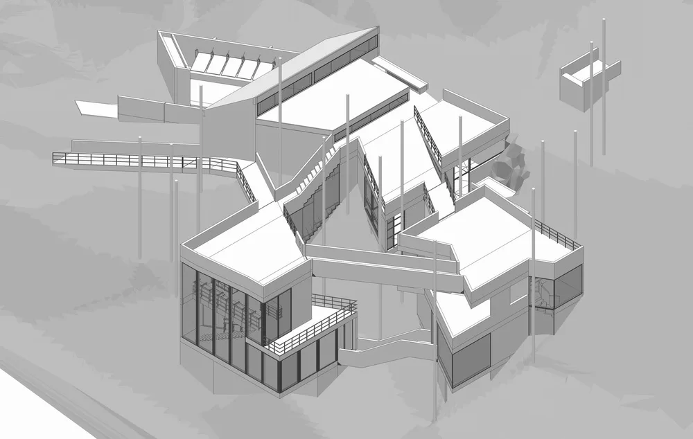 BIM Architecture | Concerto of Blocks: Mexican Silkworm Garden/LAMZ Arquitectura