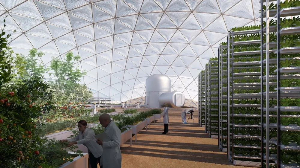 BIM Architecture | CAA LAB | Future Human Habitat | Mars, Here We Are!