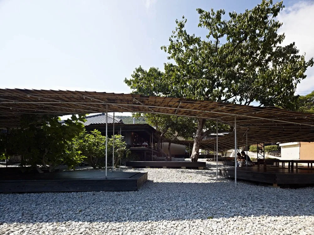 BIM Architecture | Art Restaurant Transformed from Abandoned Houses/Atelier Ryo Abe Works