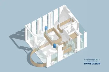BIM Architecture: Creating a Balanced Kindergarten Environment at Moy Education Center by TOPOS DESIGN-BIM WORLD