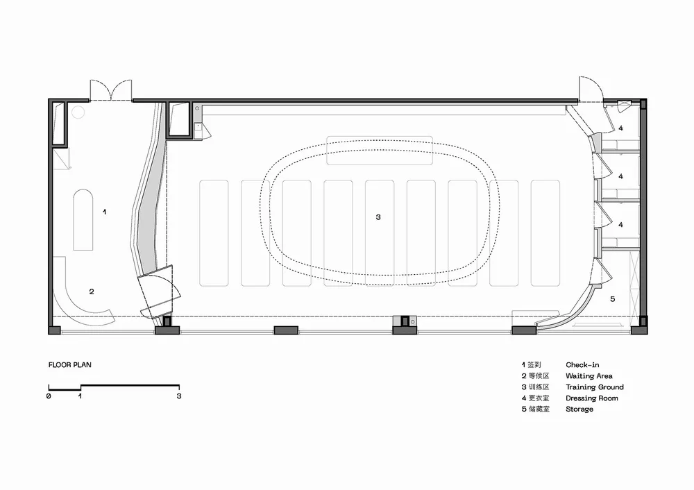 BIM Architecture | The Megaformer Lab Fitness Studio/Indefinite Design