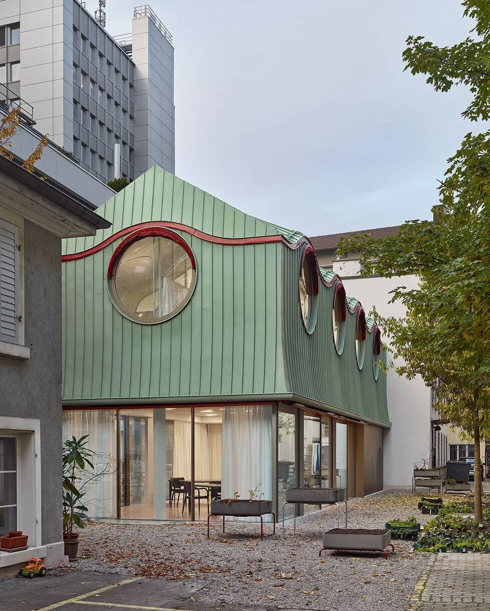 BIM Architecture | Elegantly Aging: Zurich Elderly Activity Center/Knorr&  Pürckhauer Architekten