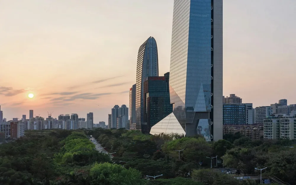 BIM Architecture | Shenzhen Asymmetric Skyscraper/Morphhos