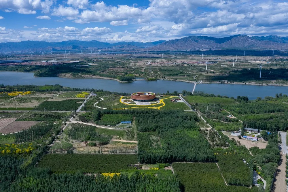 BIM Architecture | Floating Bird Nests on Wetlands - China Huailai Wetland Museum/Tianyou Design