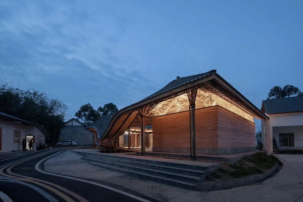 BIM Architecture | Chengdu Jintang Yuanjuesi Village Villager Center/Xingzhu Architecture
